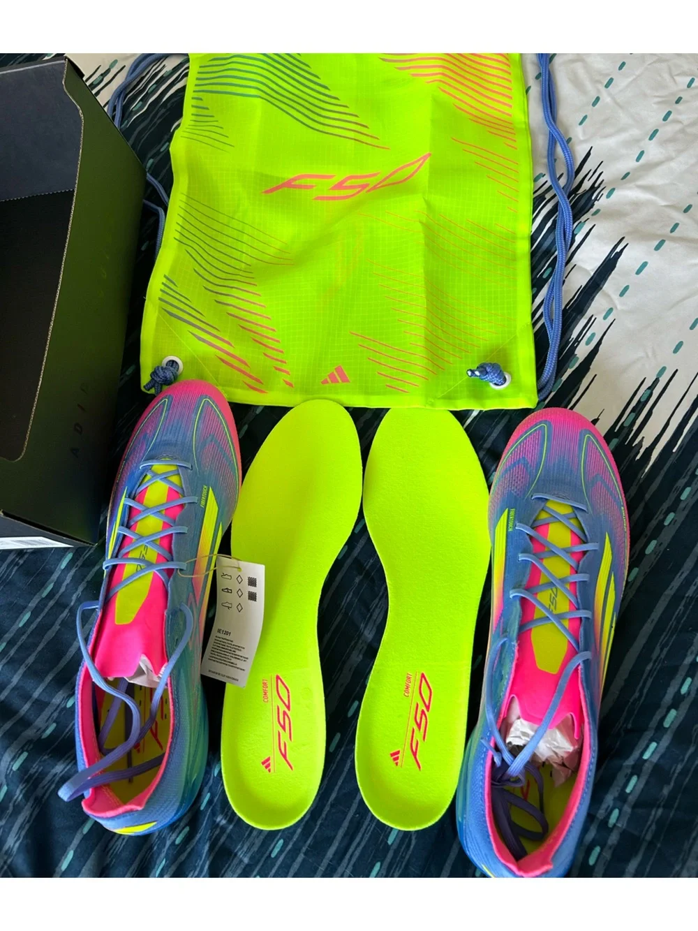 F50 ELITE FIRM GROUND CLEATS Brand New With Box Size 11.5 US